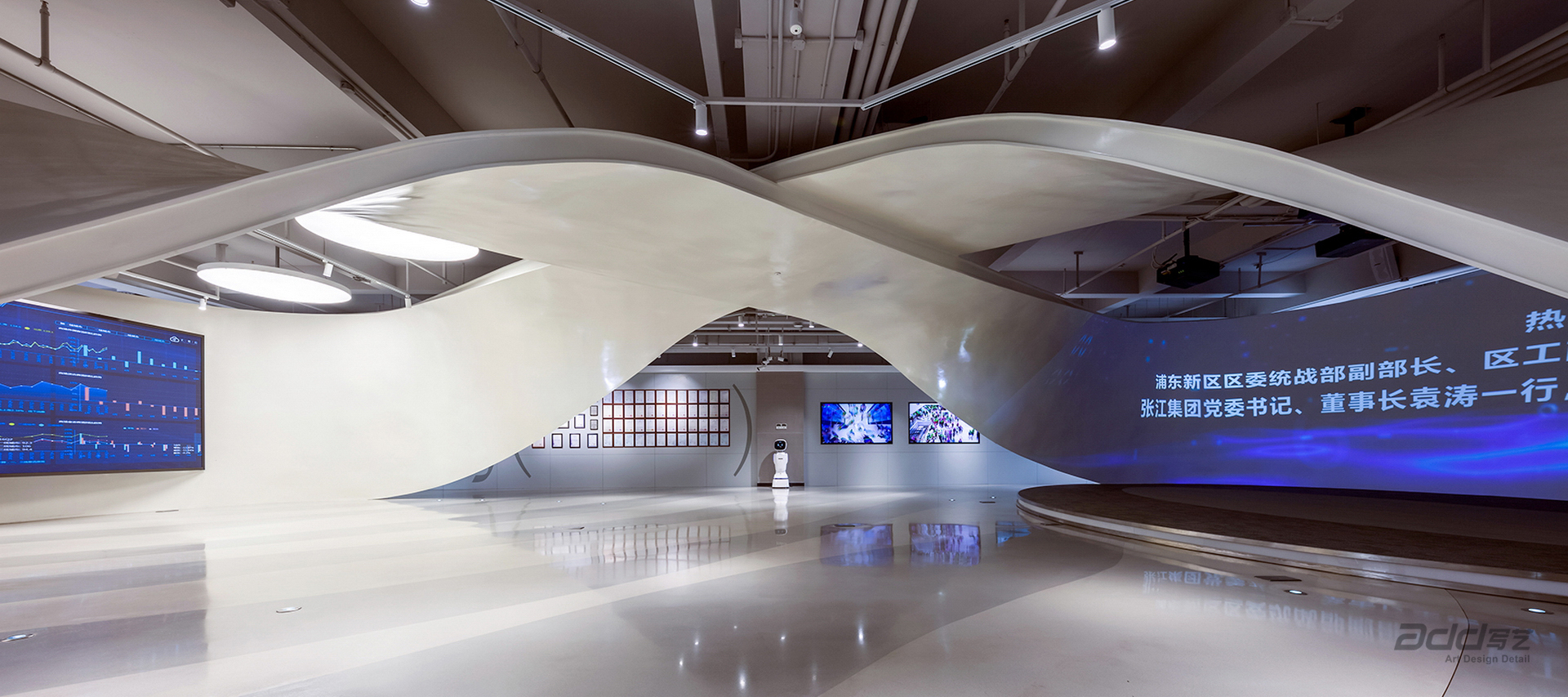 匯納科技辦公空間設計-展廳3-pc
