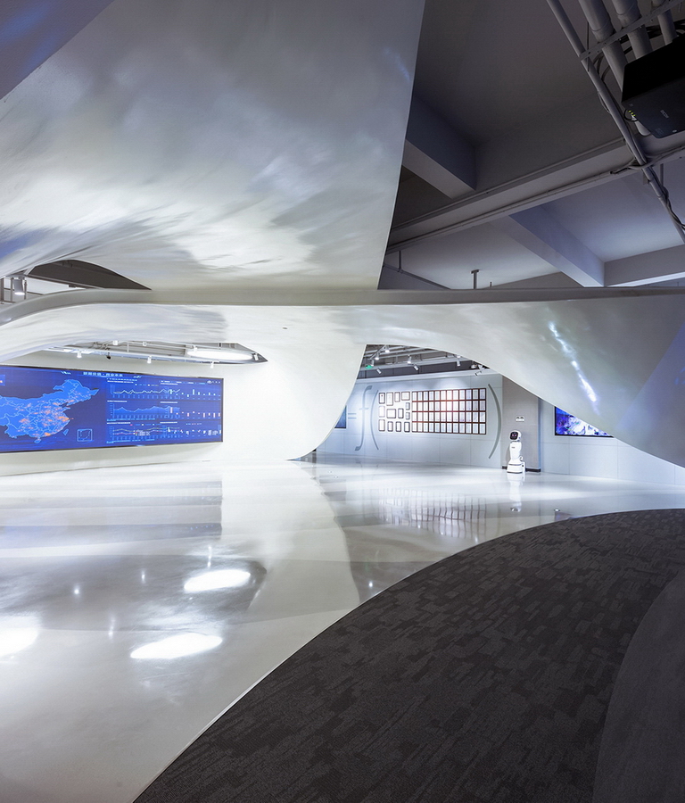 匯納科技辦公空間設計-展廳2-pc