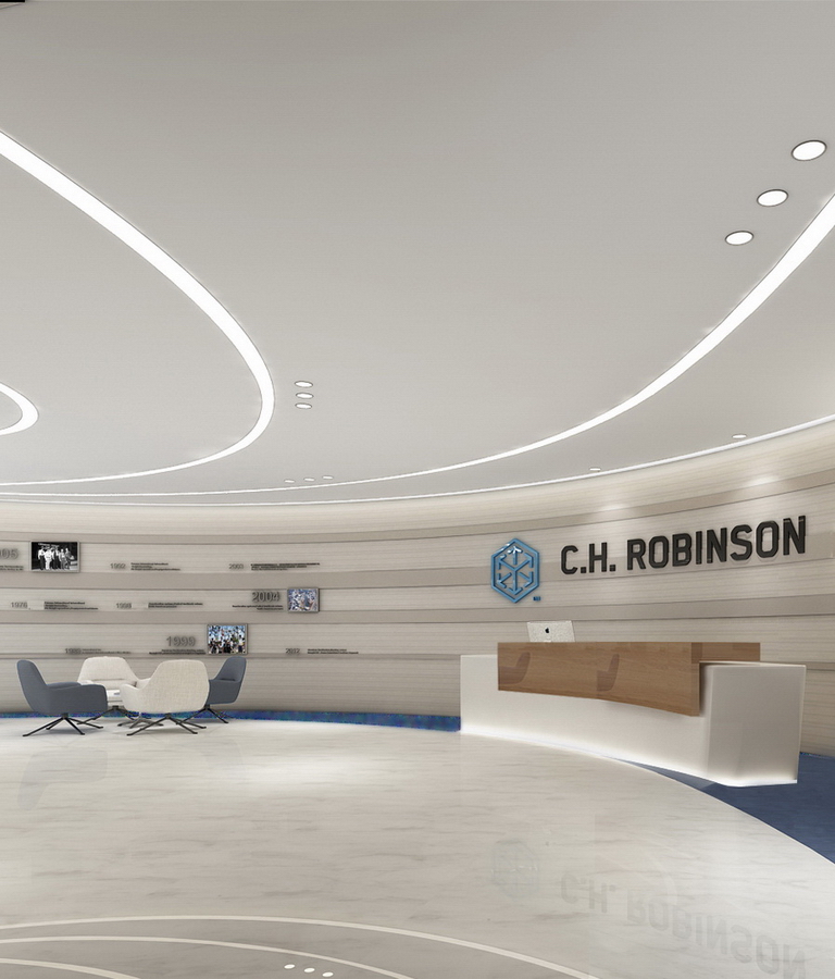 羅賓遜全球物流辦公室裝修-前廳-pc