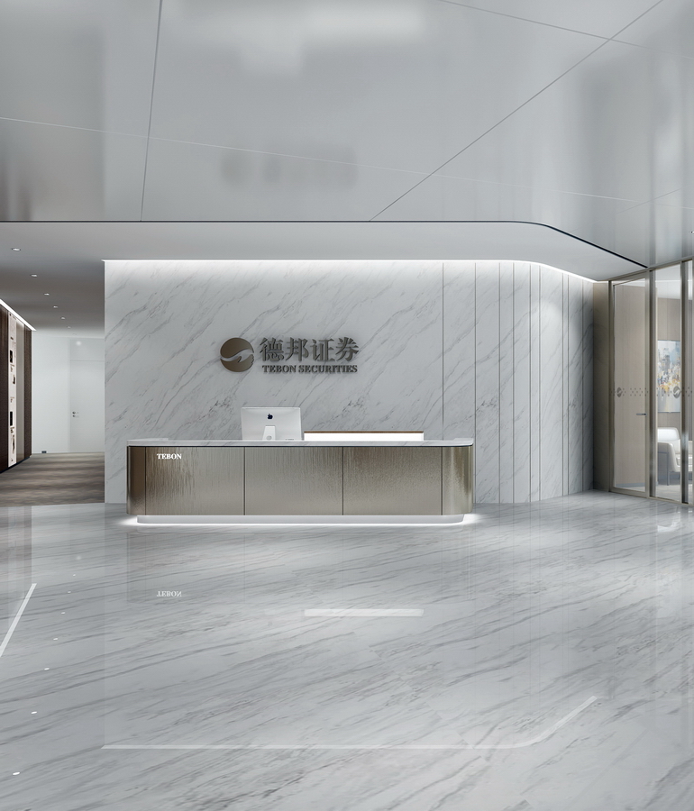 德邦證券辦公樓裝修設計-前廳-pc