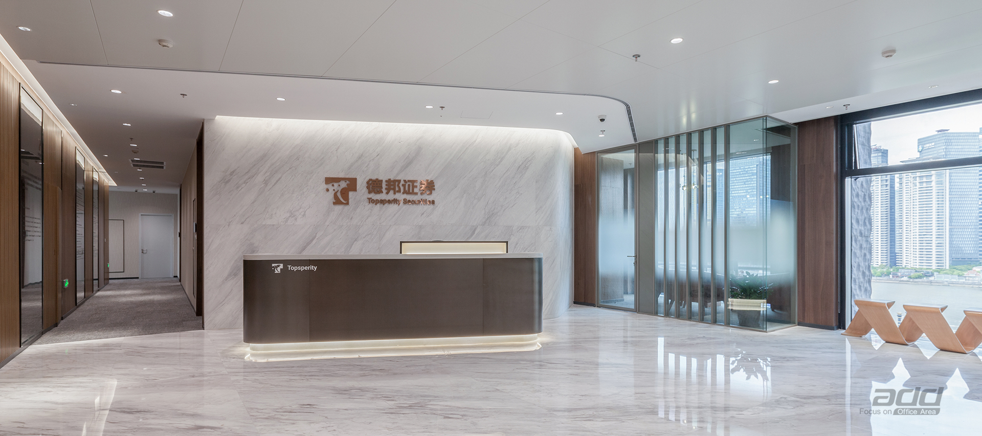 德邦證券辦公樓裝修設計-前廳-pc