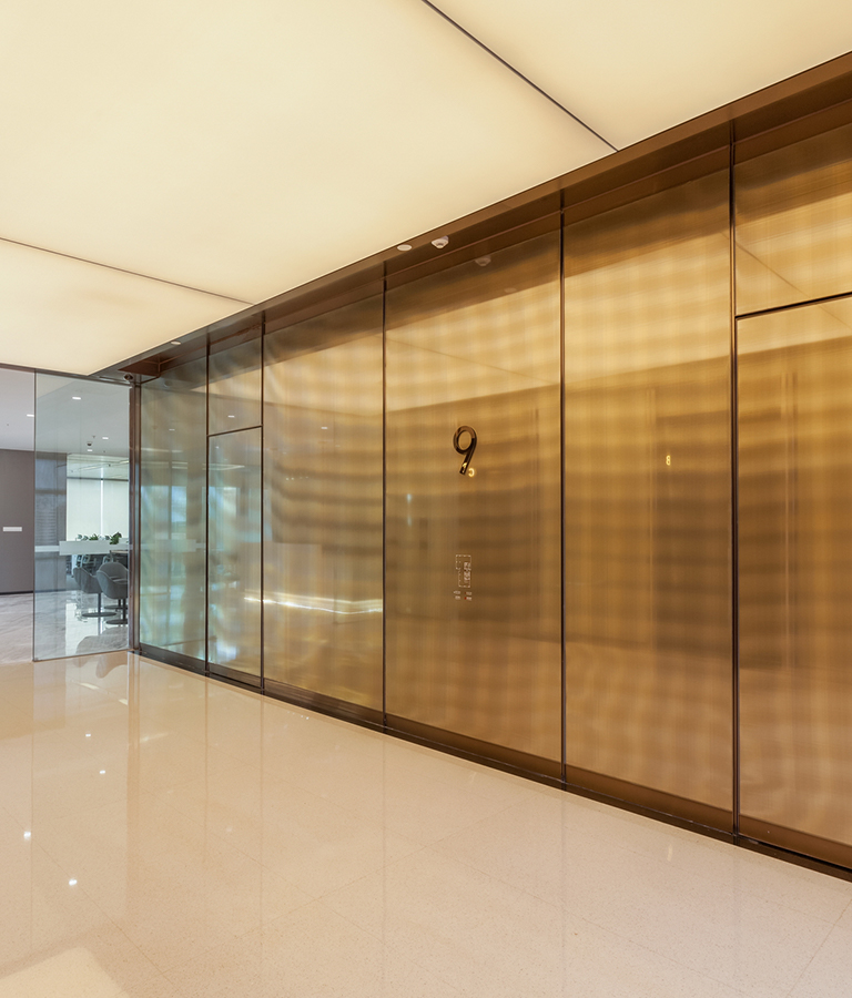 德邦證券辦公樓裝修設計-電梯廳-pc