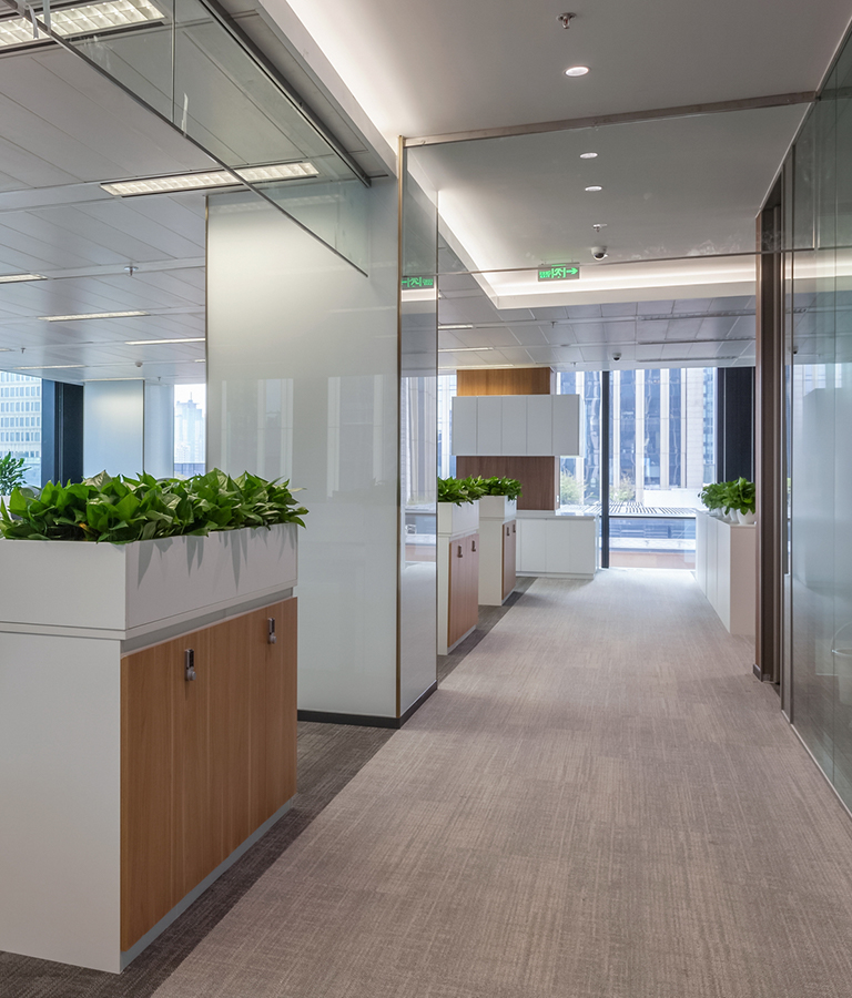 德邦證券辦公樓裝修設計-辦公區走廊-pc